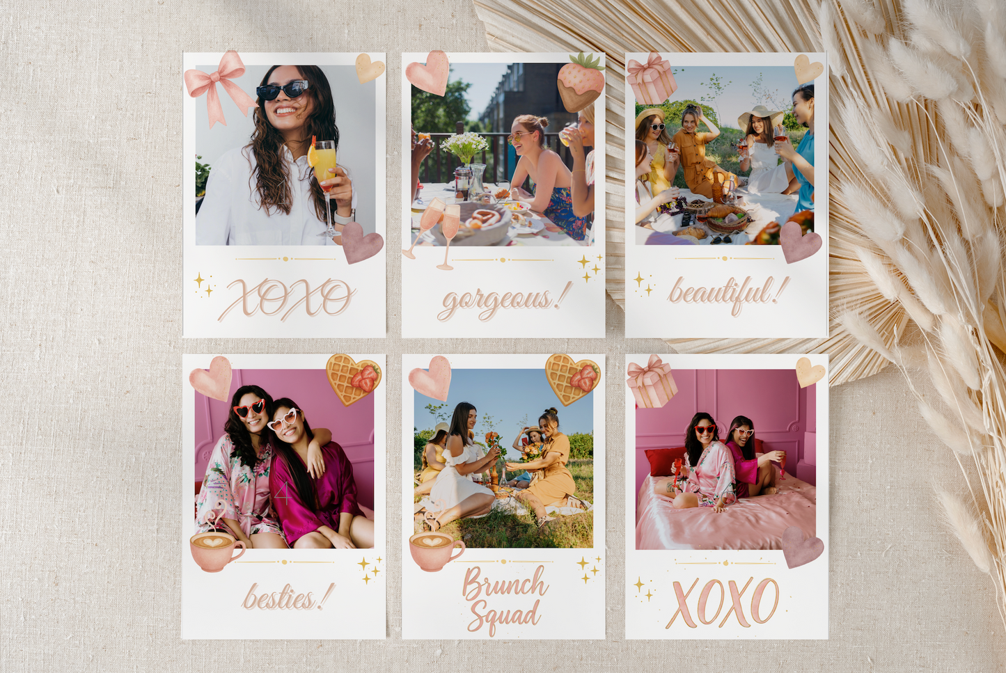 Galentine's Polaroids